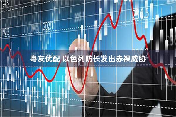 粤友优配 以色列防长发出赤裸威胁